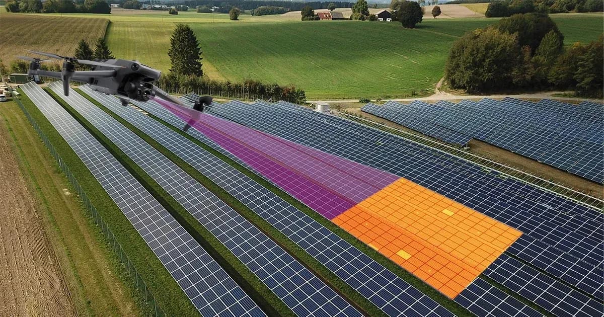Infraroodthermografie van PV-modules