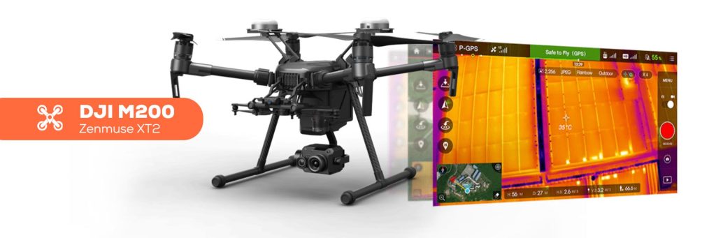 DJI M200 with Zenmuse XT2 1 1
