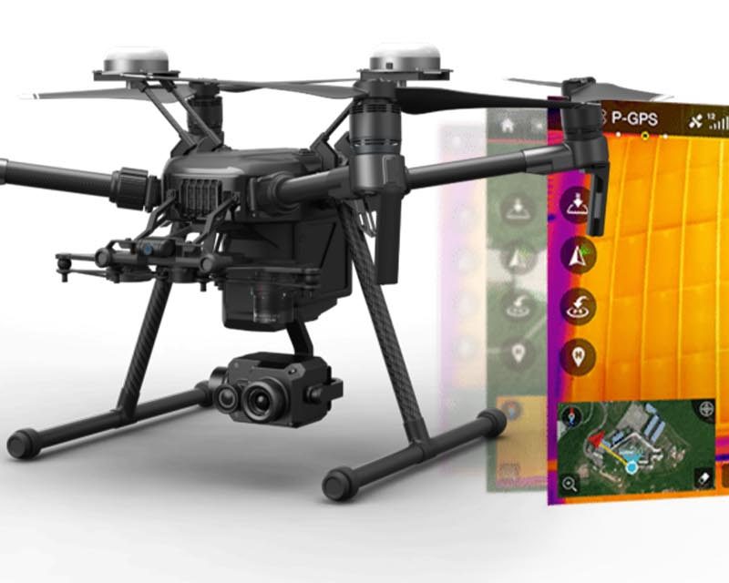 DJI M200 with Zenmuse XT2 6 1