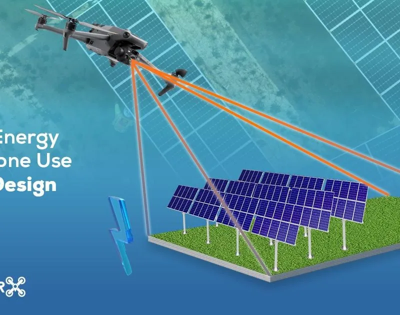 Solar Energy With Drone Use Field Design 1