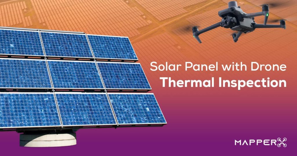 Solar Panel with Drone Thermal Inspection 2