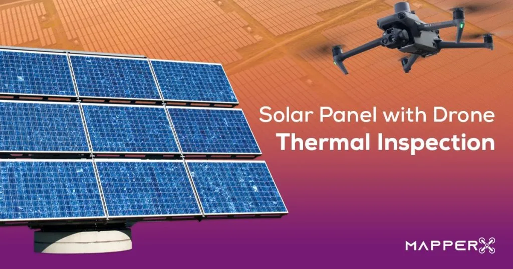 Solar Panel with Drone Thermal Inspection 4