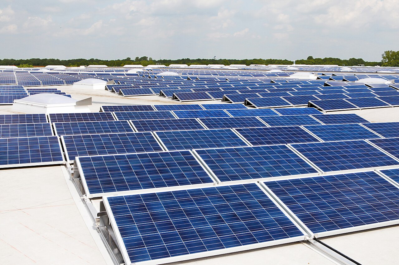 Photovoltaik Dachanlage Hannover Schwarze Heide 1 MW